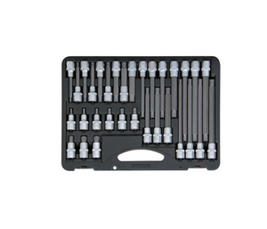 32pcs 1/2"DR. Ribe Bit Socket Set